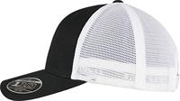 Flexfit FX110MT 110 Mesh 2-Tone Cap - Black/White - One Size - thumbnail