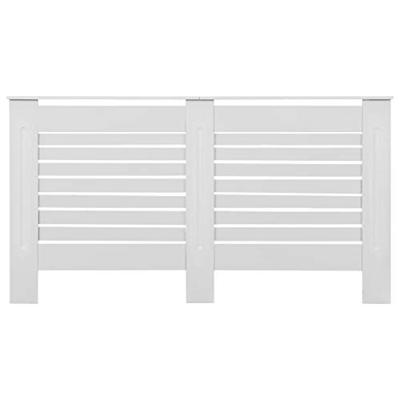 Radiatorombouw 152x19x81,5 cm MDF wit