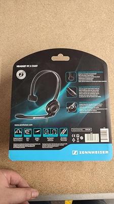 Sennheiser PC 2 Chat On Ear headset Kabel Zwart Noise Cancelling Computer