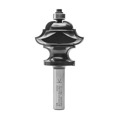 ENT Multiprofielfrees HM met lager R6, kolf 12mm - 7915540 - 7915540