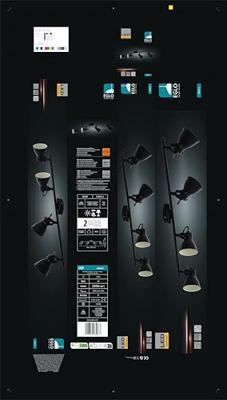 Eglo Design plafondspotSeras 2 4-lichts - 98408