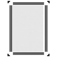 VidaXL Insectenhor voor ramen magnetisch 80x120 cm antracietkleurig - thumbnail