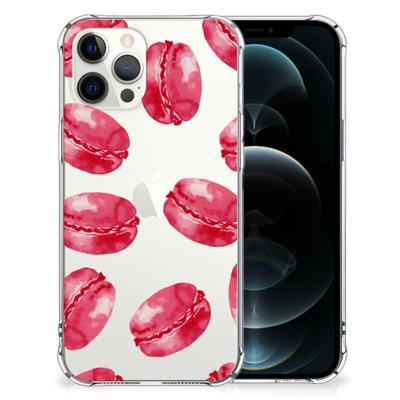 iPhone 12 Pro Max Beschermhoes Pink Macarons iPhone 12 Pro Max Beschermhoes Pink Macarons