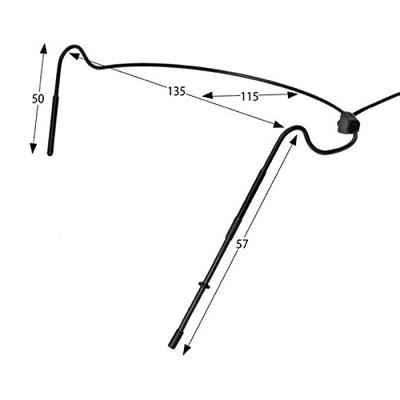 Audix HT5 headset condensator microfoon