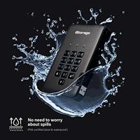 iStorage diskAshur PRO 2® 2 TB Externe harde schijf (2,5 inch) USB-A 3.2 Gen 2 Grafiet IS-DAP2-256-2000-C-G - thumbnail