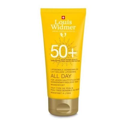 Louis Widmer Zonnebescherming All Day P Melk SPF50+ 100ml