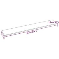 Wandpanelen 12 st 1,62 m 90x15 cm fluweel lichtgrijs - thumbnail