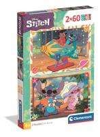 Clementoni legpuzzel stitch, 2x60st. - thumbnail