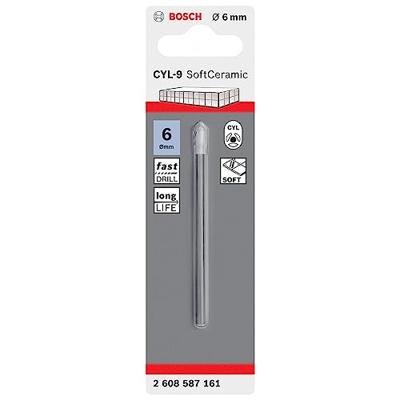 Bosch Accessoires Tegelboren CYL-9 Ceramic 6 x 80 mm 1st - 2608587161 Bosch Accessoires Tegelboren CYL-9 Ceramic 6 x 80 mm 1st - 2608587161