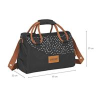 Badabulle Luiertas Pocketstyle camel en zwart - thumbnail