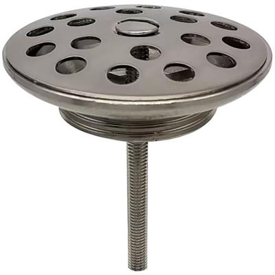 Xellanz Korv Open Afvoerplug - Geborsteld Staal Rooster 5/4 inch