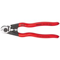 Knipex staaldraadschaar - 190 mm - kop gepolijst - 95 61 190 - thumbnail