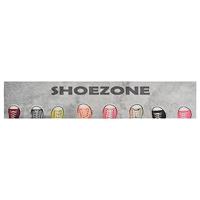 Keukenmat wasbaar shoezone-print 60x300 cm fluweel - thumbnail