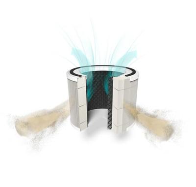 Duux HEPA+Carbon filter for Bright Purifier Klimaat accessoire Wit