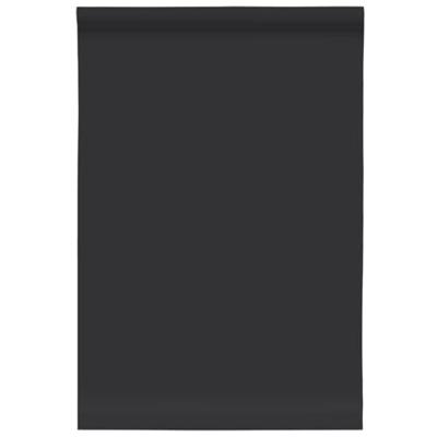 VidaXL Meubelfolies zelfklevend 90x500 cm pvc matzwart