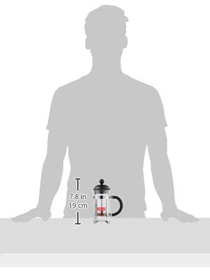 Bodum Cafetière - Caffettiera - French Press met Kunststof Deksel 3 Kops - 350 ml - thumbnail