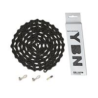 YBN SLA 110 TI-N Black 11-speed Chain Hollow Pin - thumbnail