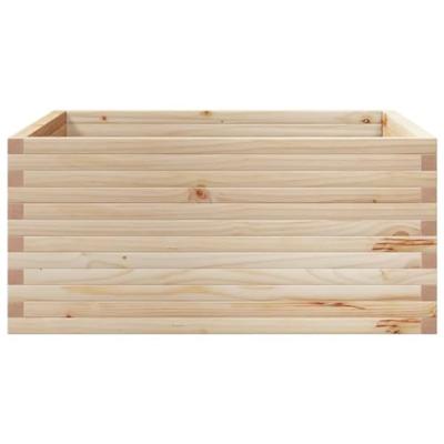 Plantenbak 100x100x46 cm massief grenenhout