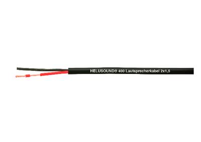 Helukabel 400089 Luidsprekerkabel 2 x 1.5 mm² Zwart per meter