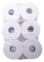 poetspapier B=23cm L=160mtr wit 2-laags pp rol (6) | 6 Stuk stuks - thumbnail