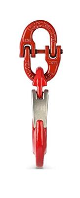 Kern YHA-04 YHA04 Haak met veiligheidssluiting, verzinkt en gelakt gietstaal, met schroefbout, niet draaibaar, geschikt voor modellen van [max] meer dan 5 t