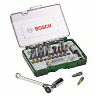 Bosch Accessoires 27-delige ratelset en schroevendraaier - 2607017160 - thumbnail