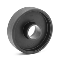 Numatic achterwiel nrv200 inclusief as - thumbnail