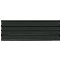 Dakpanelen 12 st gegalvaniseerd staal antraciet - thumbnail