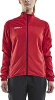 Craft 1907380 Rush Wind Jacket W - Bright Red - XS - thumbnail