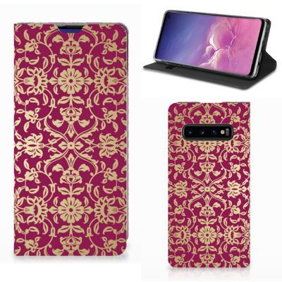 Telefoon Hoesje Samsung Galaxy S10 Barok Pink Telefoon Hoesje Samsung Galaxy S10 Barok Pink