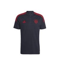 Bayern München Training Polo Senior 2022-2023 - Maat S - Kleur: RoodZwart | Soccerfanshop - thumbnail