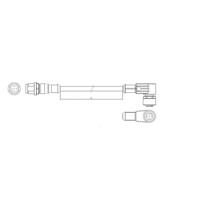 TE Connectivity 2273116-4 Sensor/actuator connector, geassembleerd M12 Aantal polen (sensoren): 3 Stekker, recht, Bus, haaks 1.50 m 1 stuk(s) - thumbnail