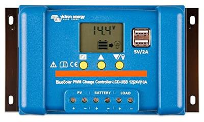 Victron Energy Blue-Solar PWM-LCD&USB Laadregelaar voor zonne-energie PWM 12 V, 24 V 30 A Victron Energy Blue-Solar PWM-LCD&USB Laadregelaar voor zonne-energie PWM 12 V, 24 V 30 A
