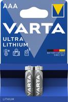 Varta Ultra Lithium AAA 2-pack Batterijen - thumbnail