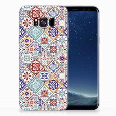 Samsung Galaxy S8 Plus | TPU | Siliconen hoesje | Tiles Color