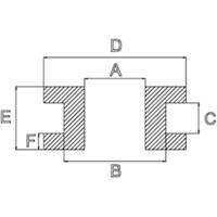 Doorvoerthule t.b.v. laadplug E-Lett - thumbnail
