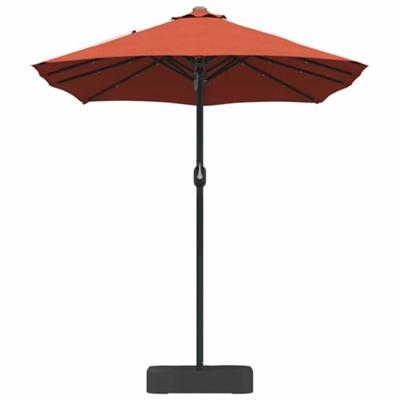Tuinparasol Terracotta 385 x 209 x 244 cm Stof
