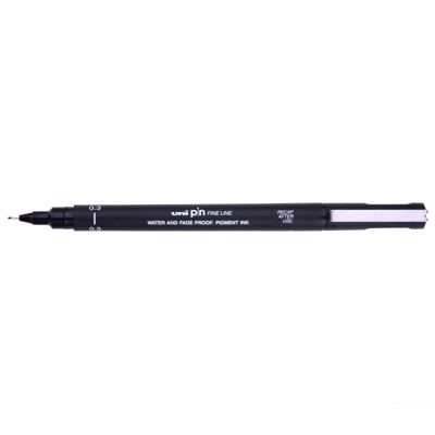 Fineliner Uni-ball Pin 0.3mm zwart | 12 stuks Fineliner Uni-ball Pin 0.3mm zwart | 12 stuks
