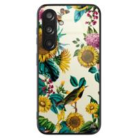 Samsung Galaxy S24 glazen hardcase - Sunflowers - thumbnail