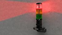 Werma Signaltechnik SignalSet CO₂-signaalzuil 649.000.10 Rood, Geel, Groen 1 set(s) - thumbnail
