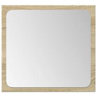 3-delige Badkamermeubelset bewerkt hout sonoma eikenkleurig - thumbnail