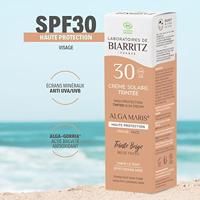 Alga Maris Zonnecreme Gezicht SPF30 Beige 50ml - thumbnail