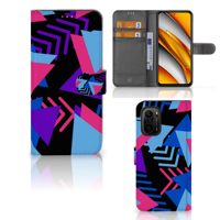 Poco F3 | Xiaomi Mi 11i Book Case Funky Triangle - thumbnail
