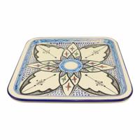 Vierkante Schotel Keramiek Tibarine (28 x 28 x 2,5 cm) - thumbnail