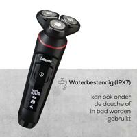 Beurer MN8X Rotationsrasierer 10254 Rotatiescheerapparaat Zwart - thumbnail
