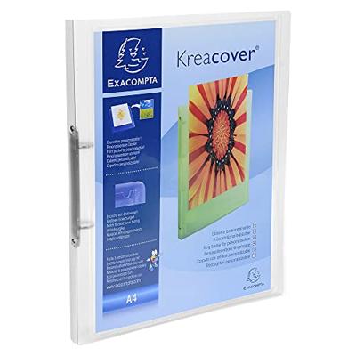 Exaclair Personaliseerbare ringmap Kreacover 2 ringen 15 mm, geassorteerde kleuren