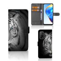 Xiaomi Mi 10T Pro | Mi 10T | Telefoonhoesje | Met pasjeshouder | Tijger - thumbnail