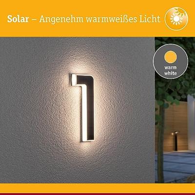Paulmann 79842 4000870798423 Huisnummerlamp op zonne-energie Energielabel: A (A - G) 0.20 W Warmwit Zwart Paulmann 79842 4000870798423 Huisnummerlamp op zonne-energie Energielabel: A (A - G) 0.20 W Warmwit Zwart