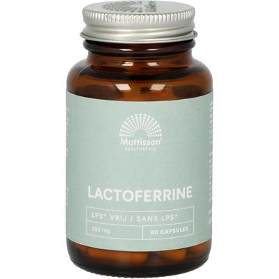 Mattisson Lactoferrine 95% 300mg 60 Vegetarische capsules
