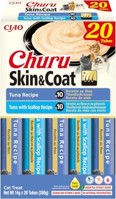 INABA Churu Skin&Coat Tuna recipe - Kattensnoepje - 20x14g